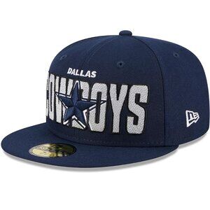 NEW Men's New Era 59FIFTY Dallas Cowboys '23 Draft Fitted Hat Size 7 1/2 NFL